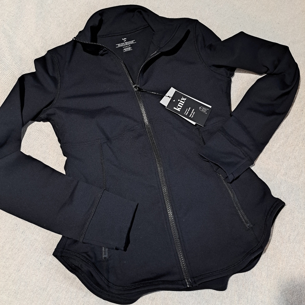 Women's Black knix Jacket, Sz Sm